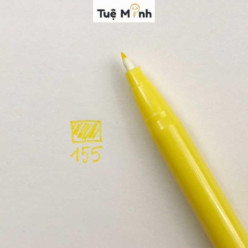 Bút đa năng luyện vẽ, viết chữ, tô màu bullet journal - 155 lemon yellow