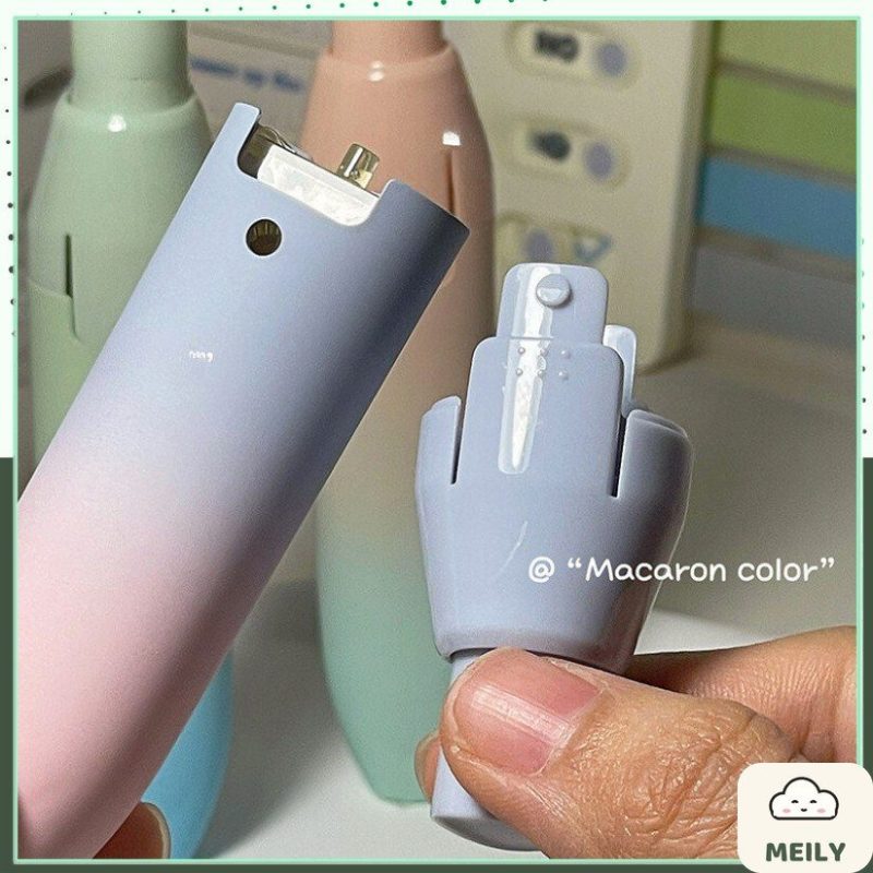 Bút xóa kéo đầu bấm thân ombre pastel B114