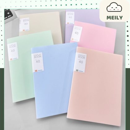 Cặp bìa lá A4 lưu trữ tài liệu nhựa bền K113