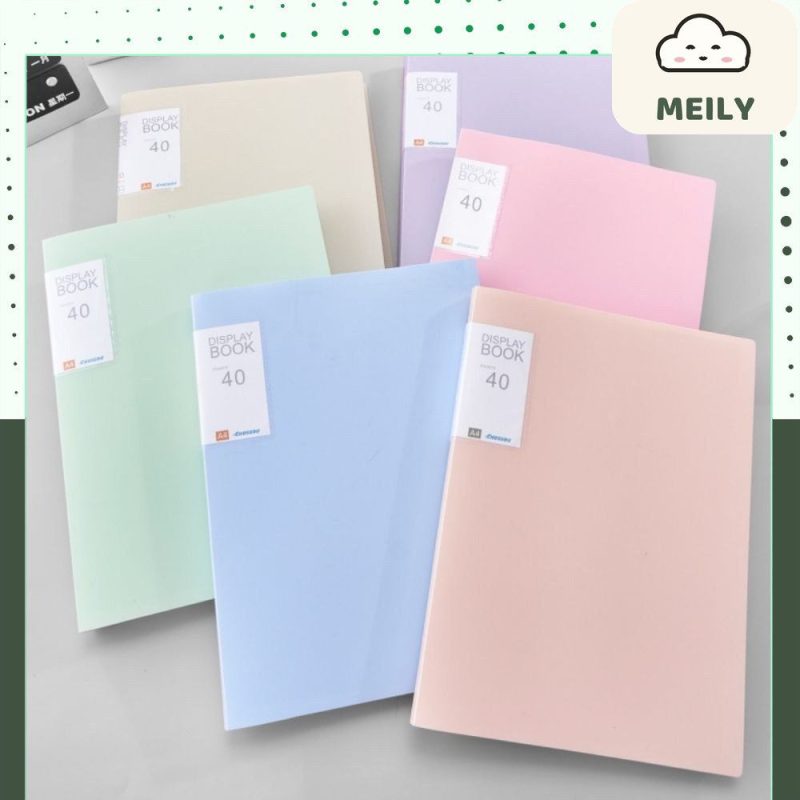 Cặp bìa lá A4 lưu trữ tài liệu nhựa bền K113