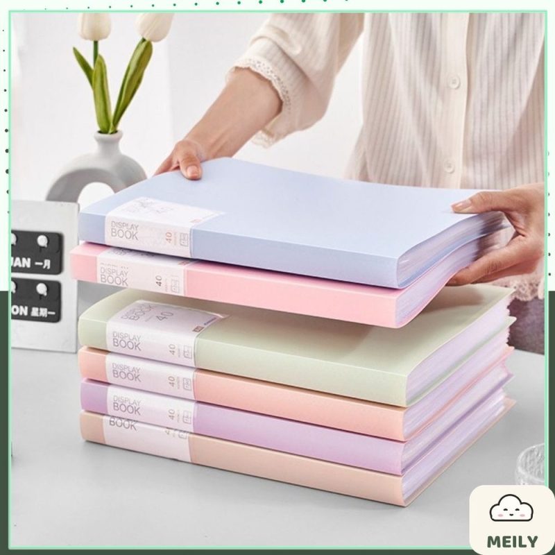 Cặp bìa lá A4 lưu trữ tài liệu nhựa bền K113