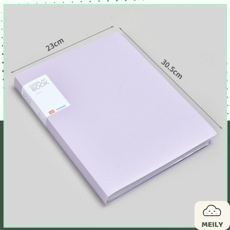 Cặp bìa lá A4 lưu trữ tài liệu nhựa bền K113