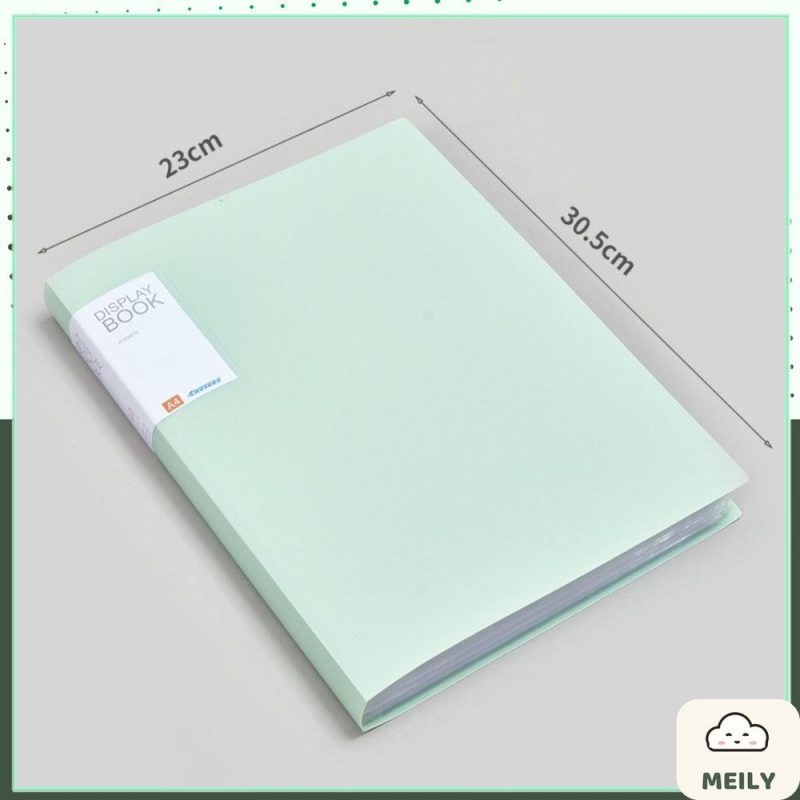 Cặp bìa lá A4 lưu trữ tài liệu nhựa bền K113