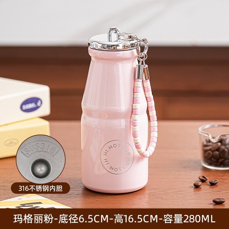 Cốc Gốm Giữ Nhiệt Mini BL238 - Hồng