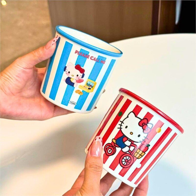 Cốc gốm KT phong cách hàn quốc 350ml quà tặng đáng yêu cho học sinh