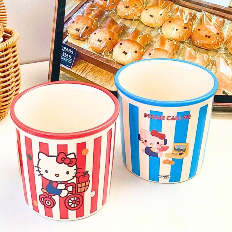 Cốc gốm KT phong cách hàn quốc 350ml quà tặng đáng yêu cho học sinh