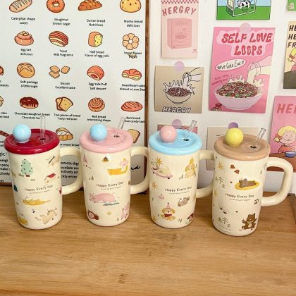 Cốc sứ cao Kẹo ngọt BL191