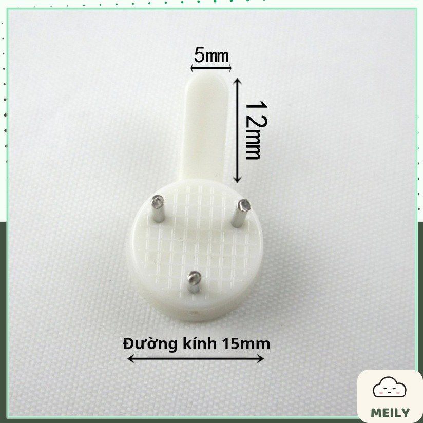 Com bo Đinh treo tường 3 chân không khoan treo tường cố đình chắc chắn K152