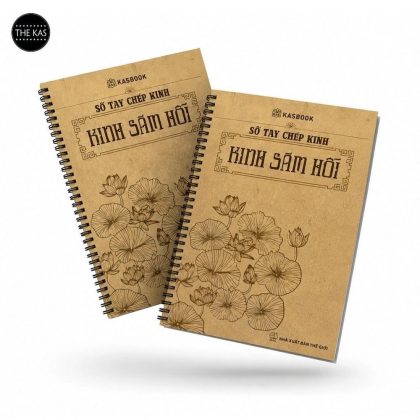 Combo Sổ Tay Chép Kinh Địa Tạng Quyển Thượng Trung Hạ KASBOOK Bìa Sang Trọng