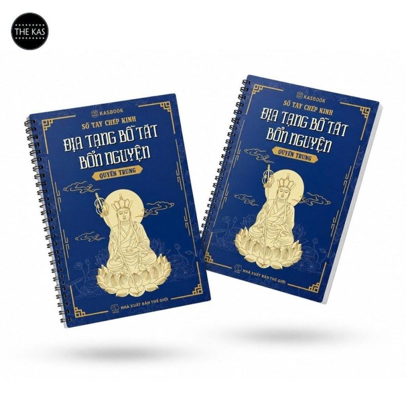 Combo sổ tay chép kinh Địa Tạng quyển Thượng Trung Hạ Kasbook