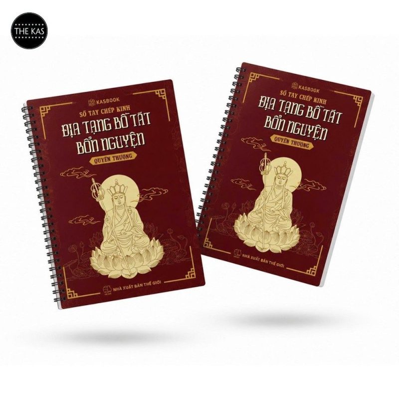 Combo sổ tay chép kinh Địa Tạng quyển Thượng Trung Hạ Kasbook