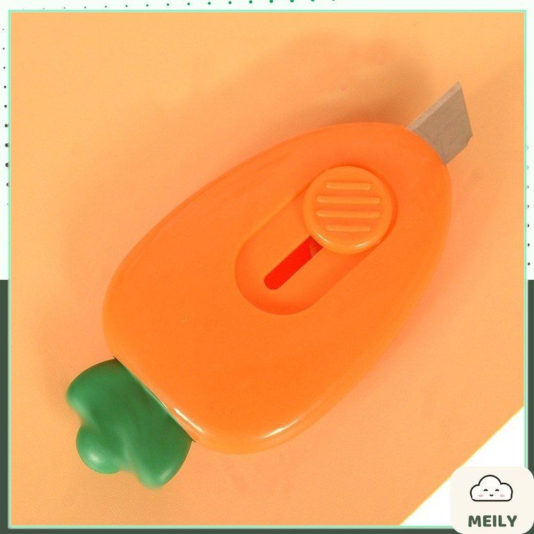 Dao rọc giấy mini dễ thương hình củ cà rốt K46