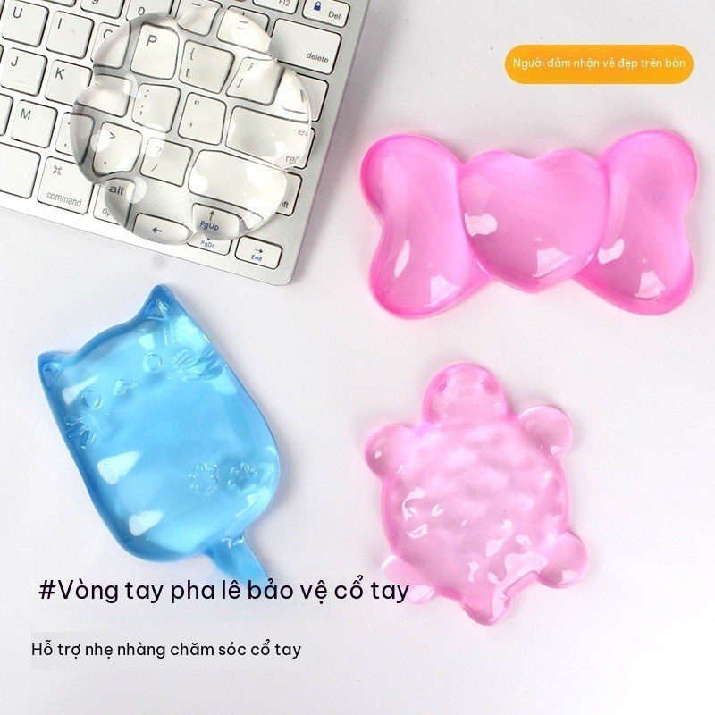 Đệm Silicon Pha Lê Kê Cổ Tay K310