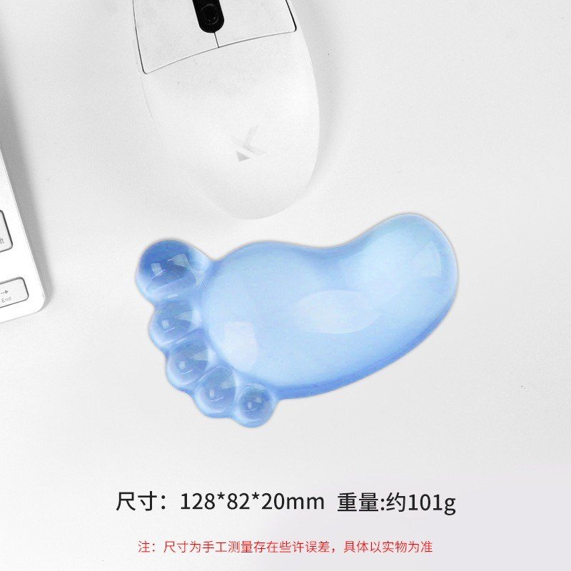 Đệm Silicon Pha Lê Kê Cổ Tay K310 - G254 DS001 Xanh Hoàng Gia