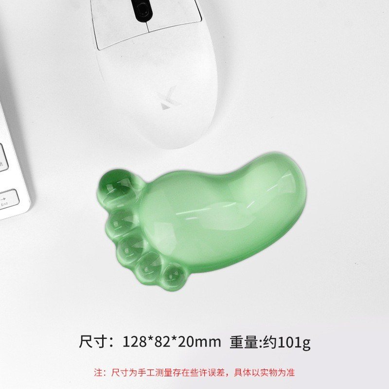 Đệm Silicon Pha Lê Kê Cổ Tay K310 - G254 Ds007 Màu Xanh Lá Cây