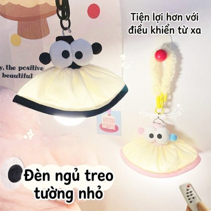 Đèn Ngủ Sạc USB Kèm Điều Khiển Từ Xa BL26