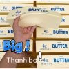 Đồ chơi giảm căng thằng squishy butter BL176- Vàng 25cm