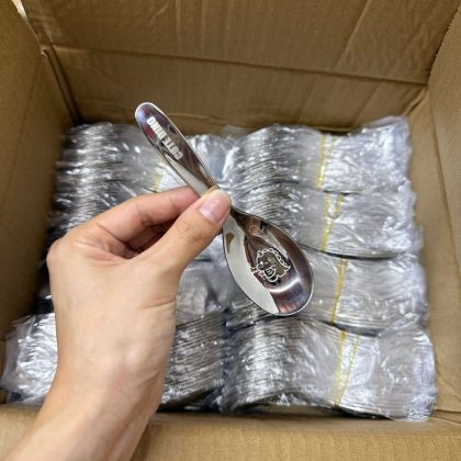 Đồ dùng ăn uống inox mèo Kitty dễ thương BL197