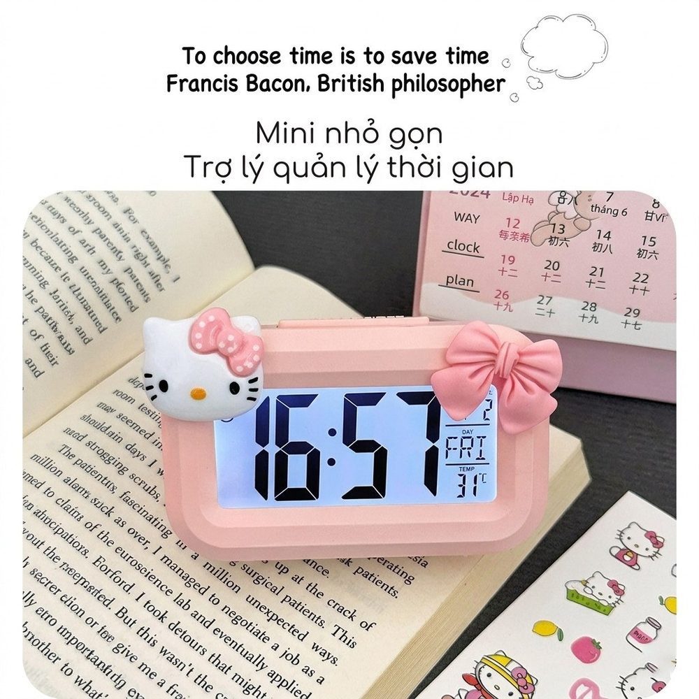 Đồng Hồ LED Báo Thức Điện Tử BL25