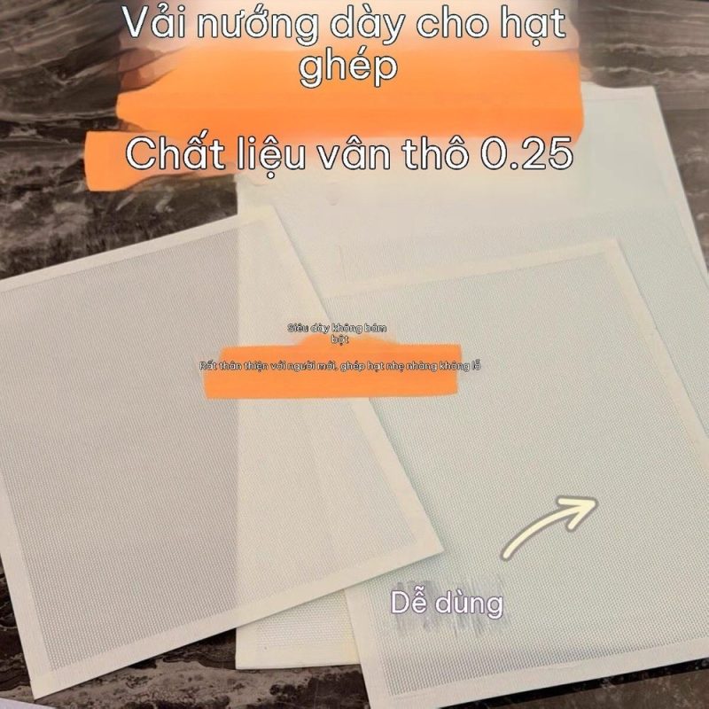 Bảng xếp hạt ủi size lớn 28x28cm kèm bút gắp, băng keo K282