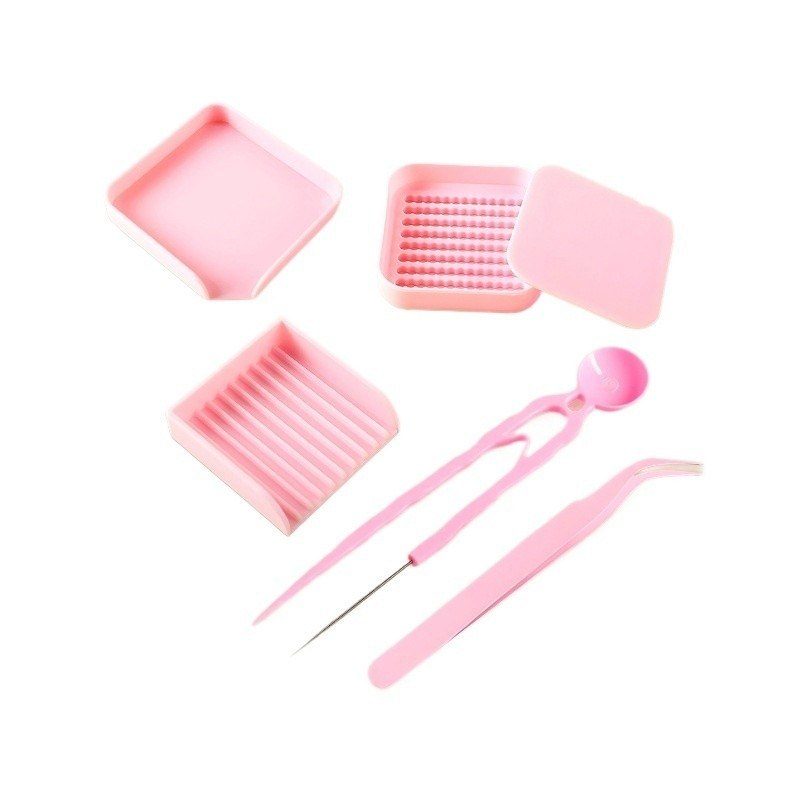 Bảng xếp hạt ủi size lớn 28x28cm kèm bút gắp, băng keo K282