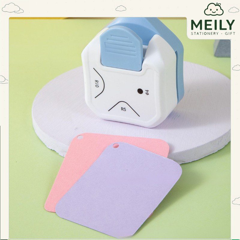 Dụng cụ cắt giấy viền tròn bo góc viền card