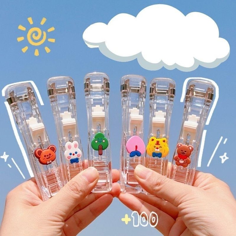 Dụng cụ ghim giữ giấy kim loại, ghim kẹp giữ tài liệu nhựa K88 - 10 cái