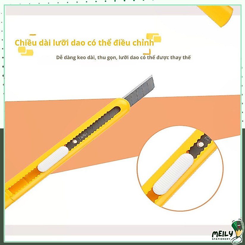 Dụng cụ rọc giấy Deli lưỡi dài K140