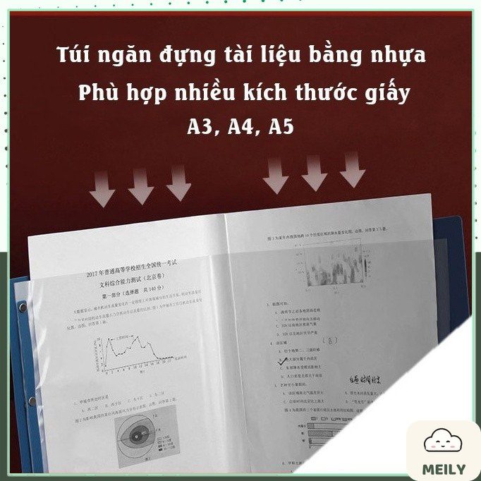 File bìa đựng hồ sơ màu Retro K56