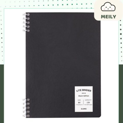 File bìa sổ còng 2 đầu 10 chấu KLong MS 808 B5
