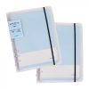 Sổ Caro (6x6)mm nét đứt kẹp còng sắt A5 100 tờ 100/76 Klong MS516 [KM]