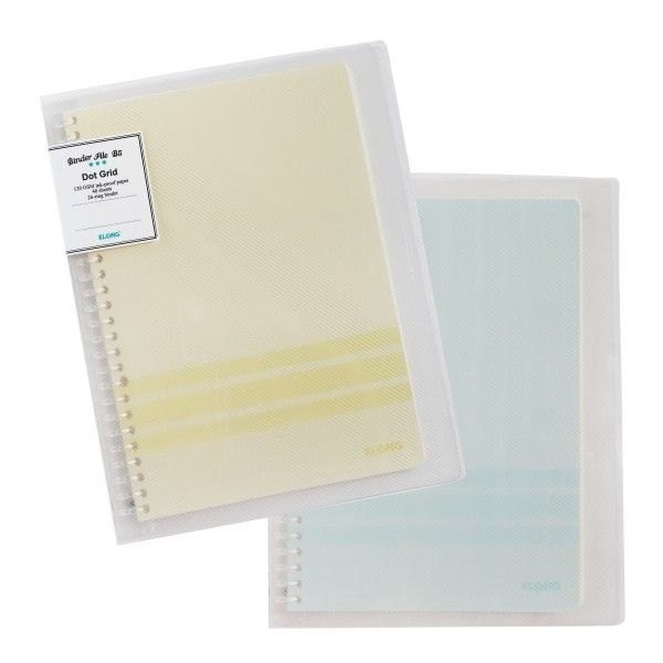 File còng nhựa Klong B5 26 chấu thay ruột refill MS 543 - Sổ Dot gird ruột chấm còng nhựa 26 chấu B5 40 tờ 120/76 Klong-MS 545