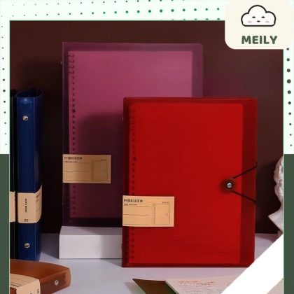 File còng sắt B5 màu Retro 8 lỗ P20