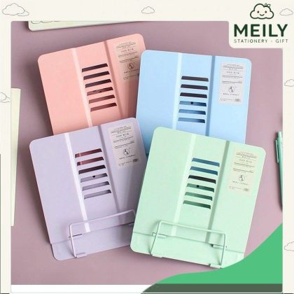 Giá đỡ kẹp sách kim loại Pastel K30