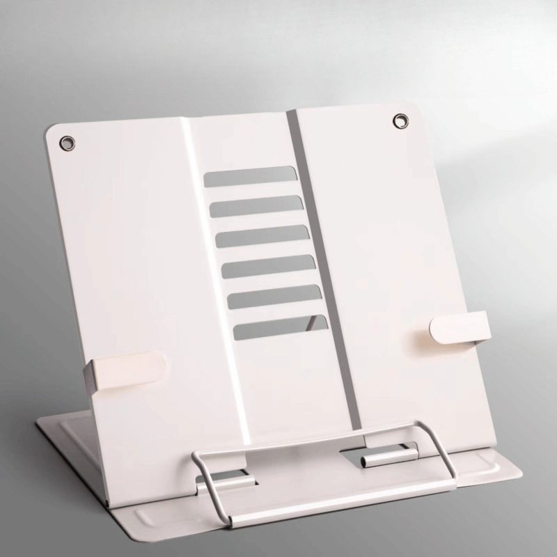 Giá đỡ kẹp sách kim loại Pastel K30 - Giá đỡ, kẹp sách kim loại Pastel K30 bản cao cấp - trắng