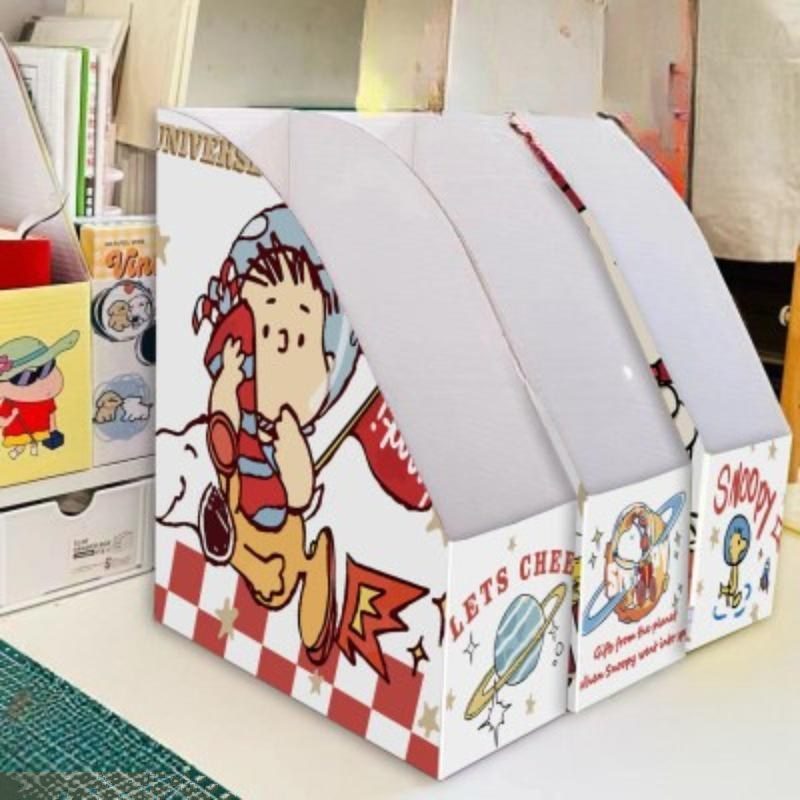 Giá đựng sách tự gấp 1 ngăn để bàn đựng tài liệu