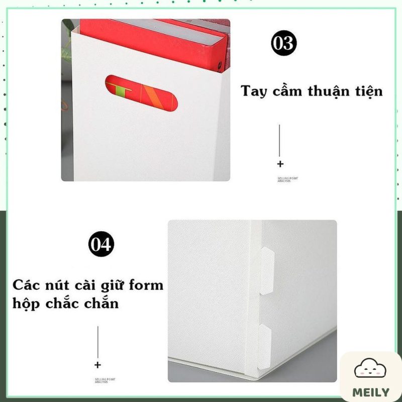Giá kệ sách nhựa ngăn to K109