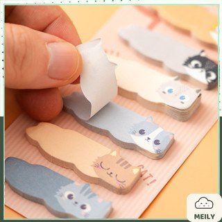 Giấy Dán Ghi Chú Hình Mèo Hoạt Hình NO61
