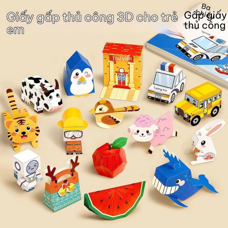 Giấy Gấp 3D Origami K291