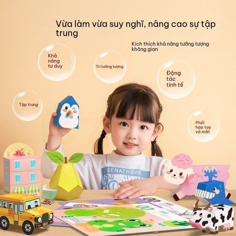 Giấy Gấp 3D Origami K291