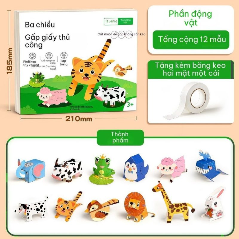 Giấy Gấp 3D Origami K291