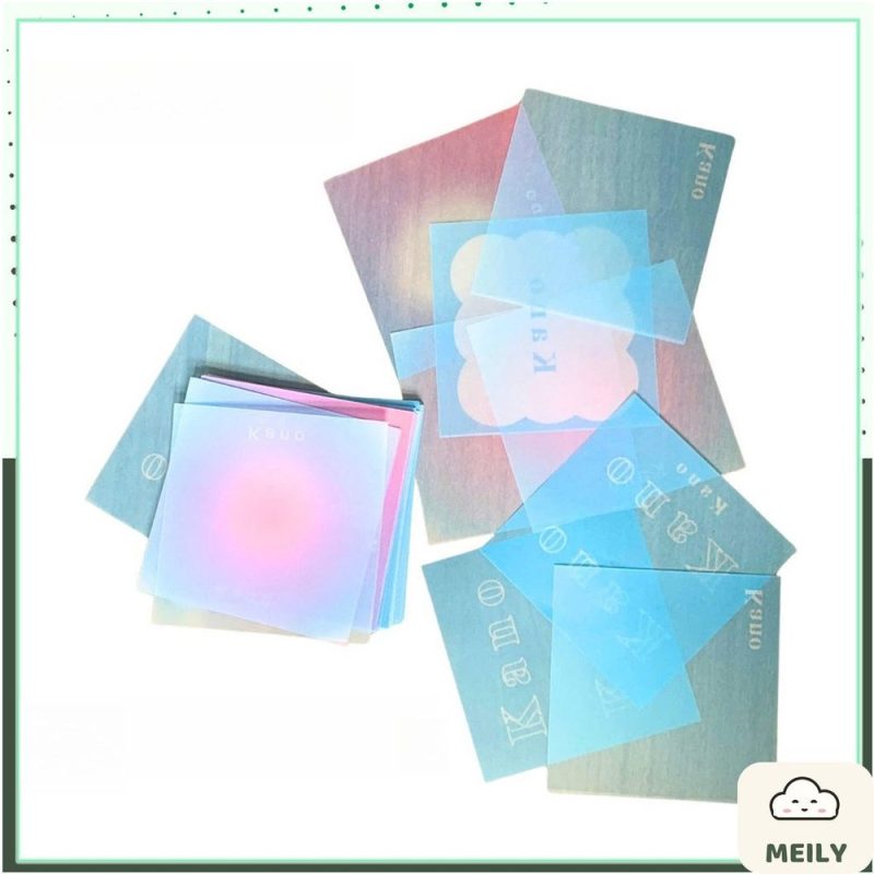 Giấy Ghi Chú bán trong suốt Kano Màu Pastel NO58