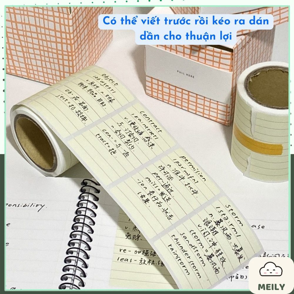Giấy Ghi Chú Kéo Hộp NO60