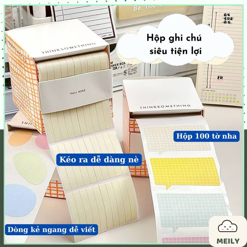 Giấy Ghi Chú Kéo Hộp NO60