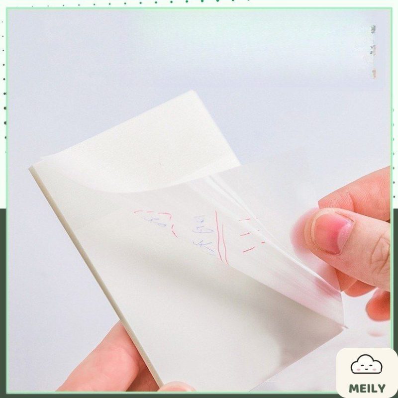 Giấy ghi chú trong suốt nhiều màu NO25