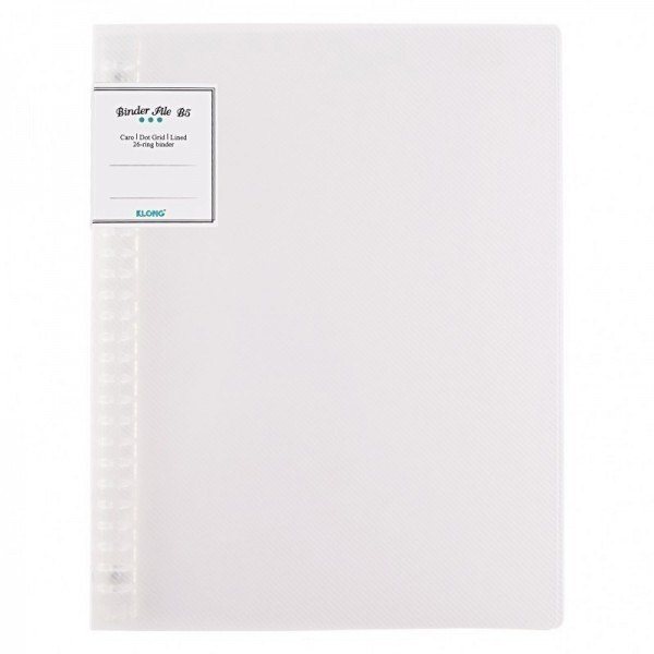 Giấy kẻ ngang B5 gồm 100 tờ MS 533 - File còng nhựa 26 trấu B5 KLong-MS543 [KM]-NN
