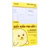 Giấy kiểm tra cấp I 5 ô ly 15 tờ kép/tập 100/92 Klong MS013 [KM]-NN