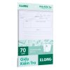 Giấy kiểm tra cấp II, III B5 25 kép/tập 70/92 Klong Ms232