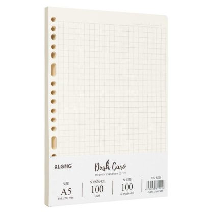 Giấy refill nét đứt binder sổ Klong tiết kiệm