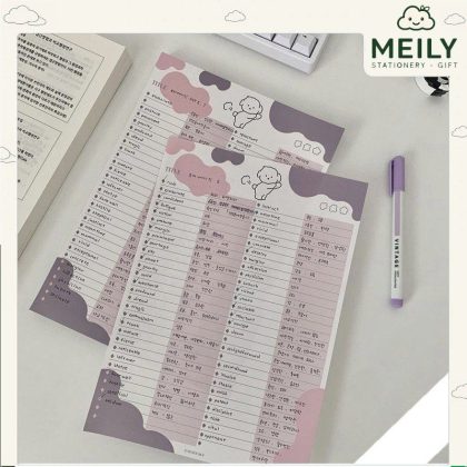 Giấy viết từ mới ngoại ngữ S08